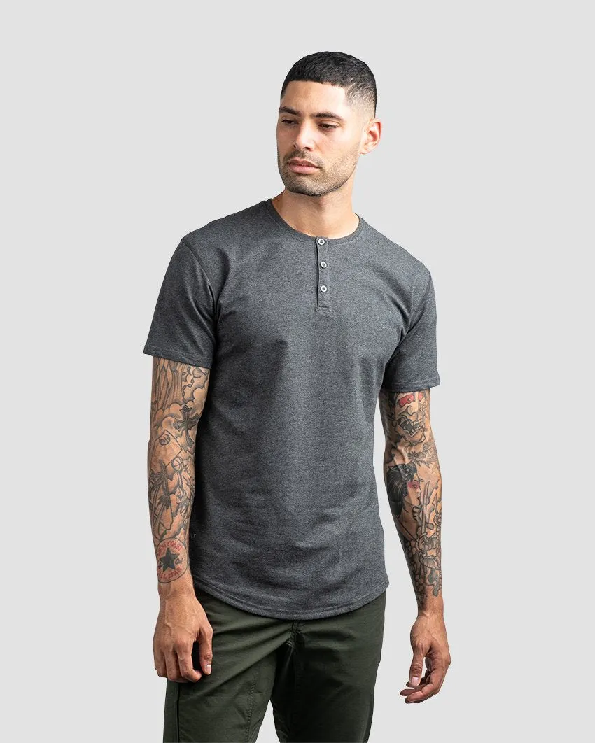 Henley Drop-Cut: LUX <!-- Size XL -->