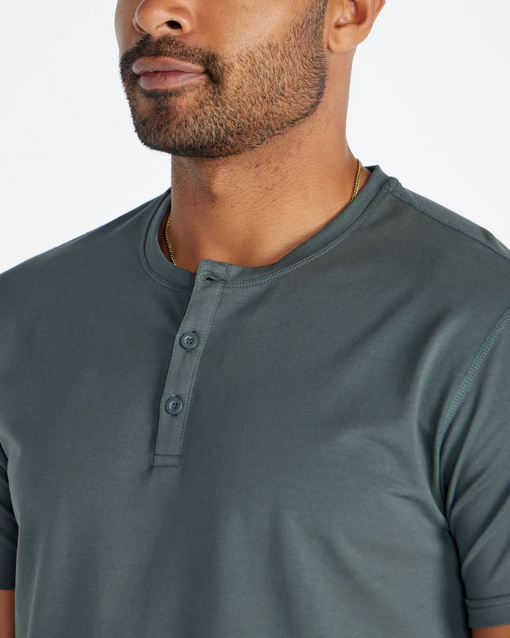 Henley Drop-Cut: LUX <!-- Size XL -->