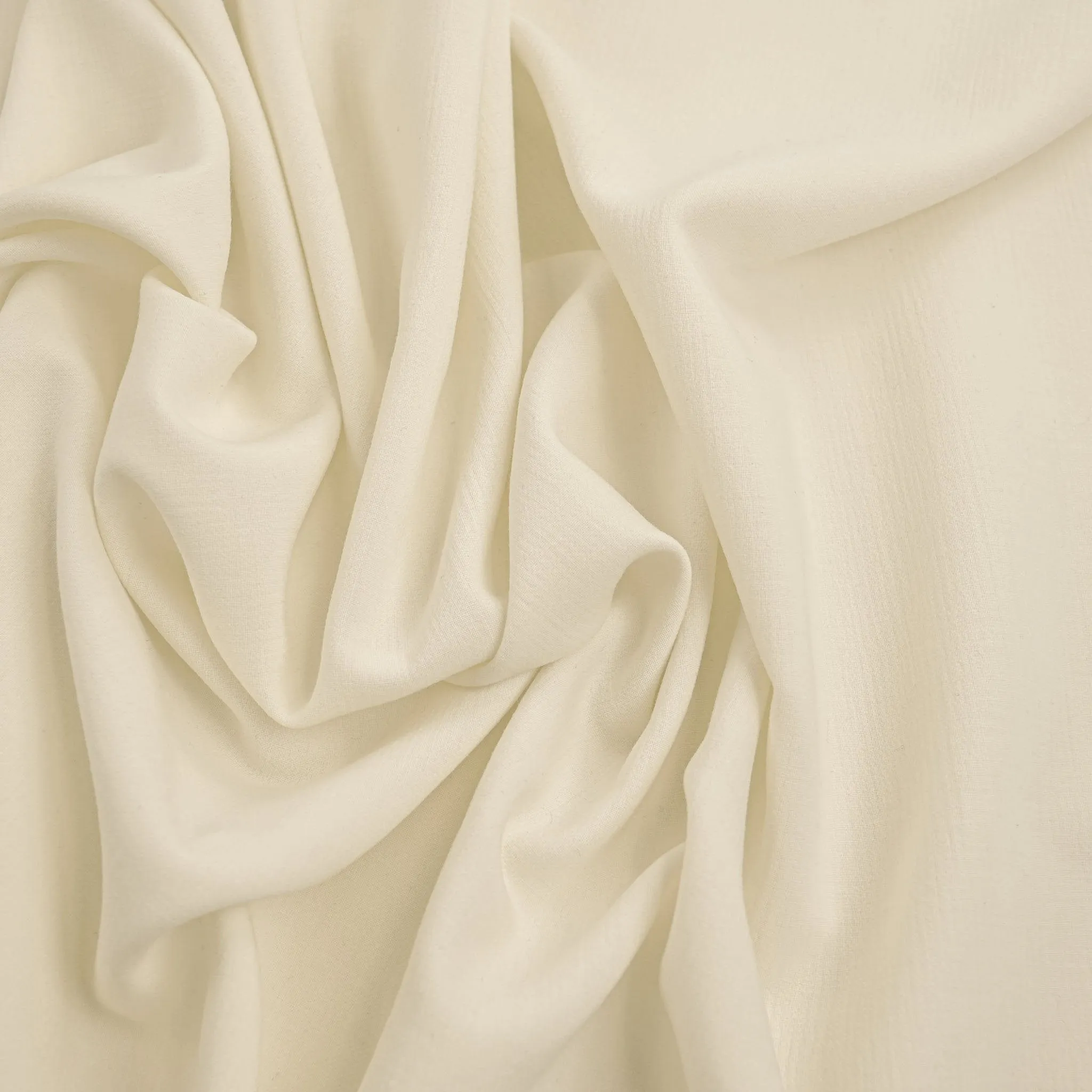 Ivory Double Gauze Fabric 97427