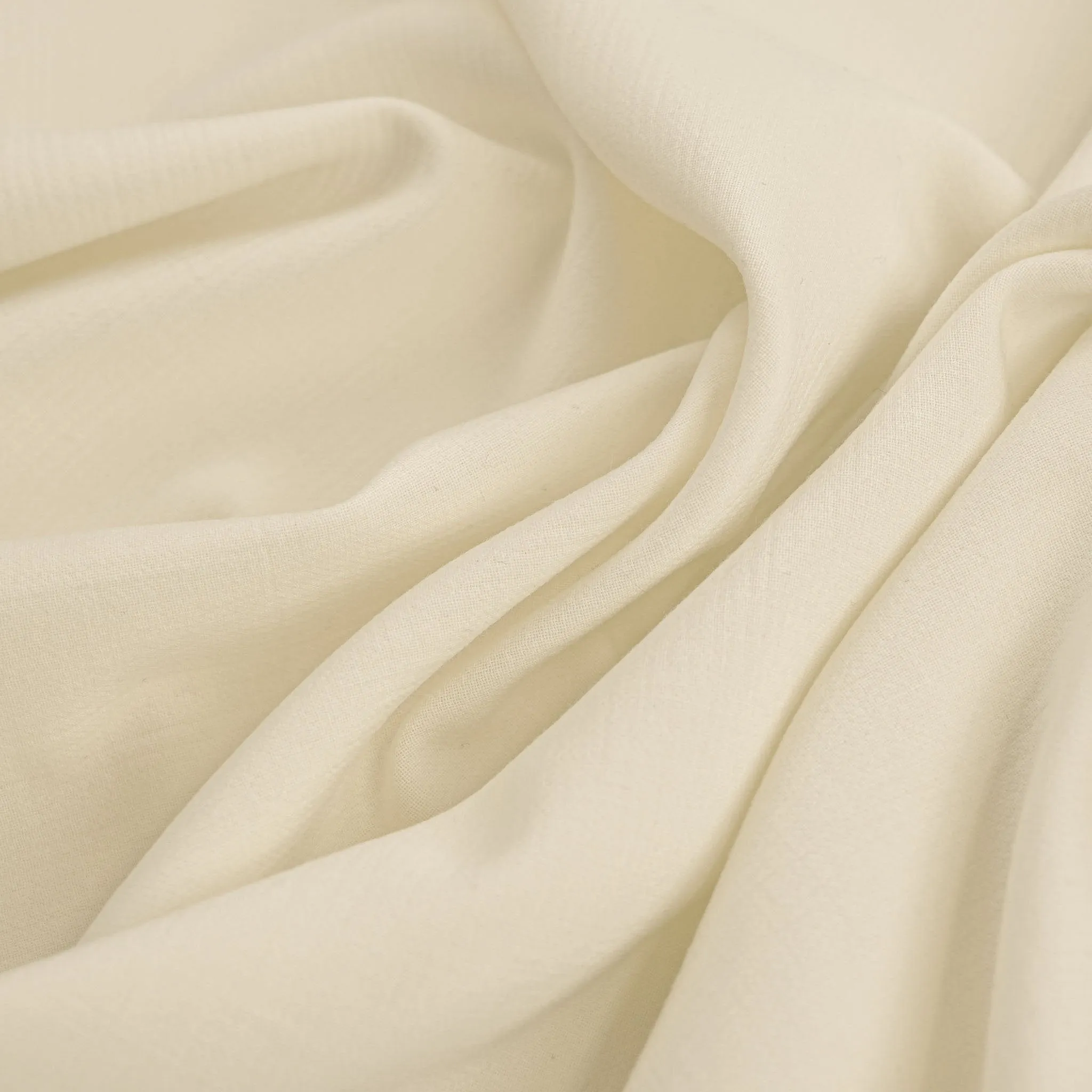 Ivory Double Gauze Fabric 97427