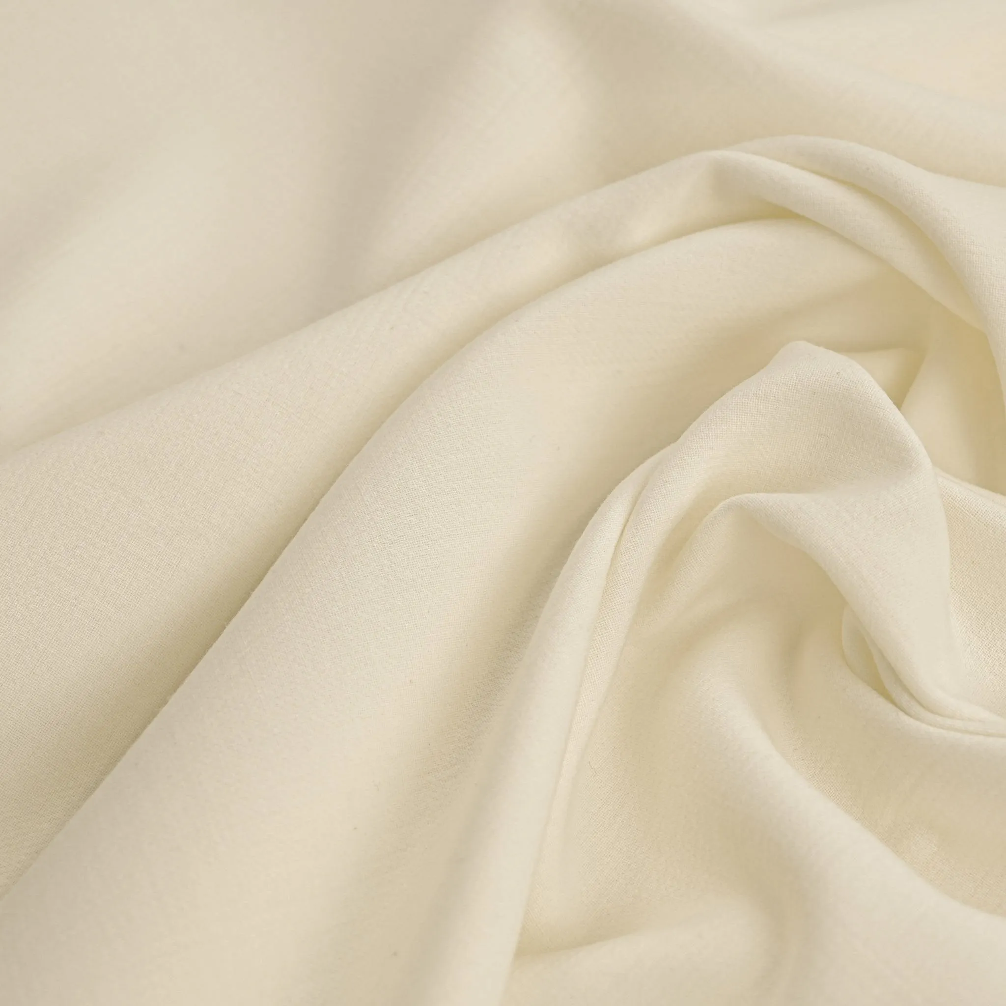 Ivory Double Gauze Fabric 97427