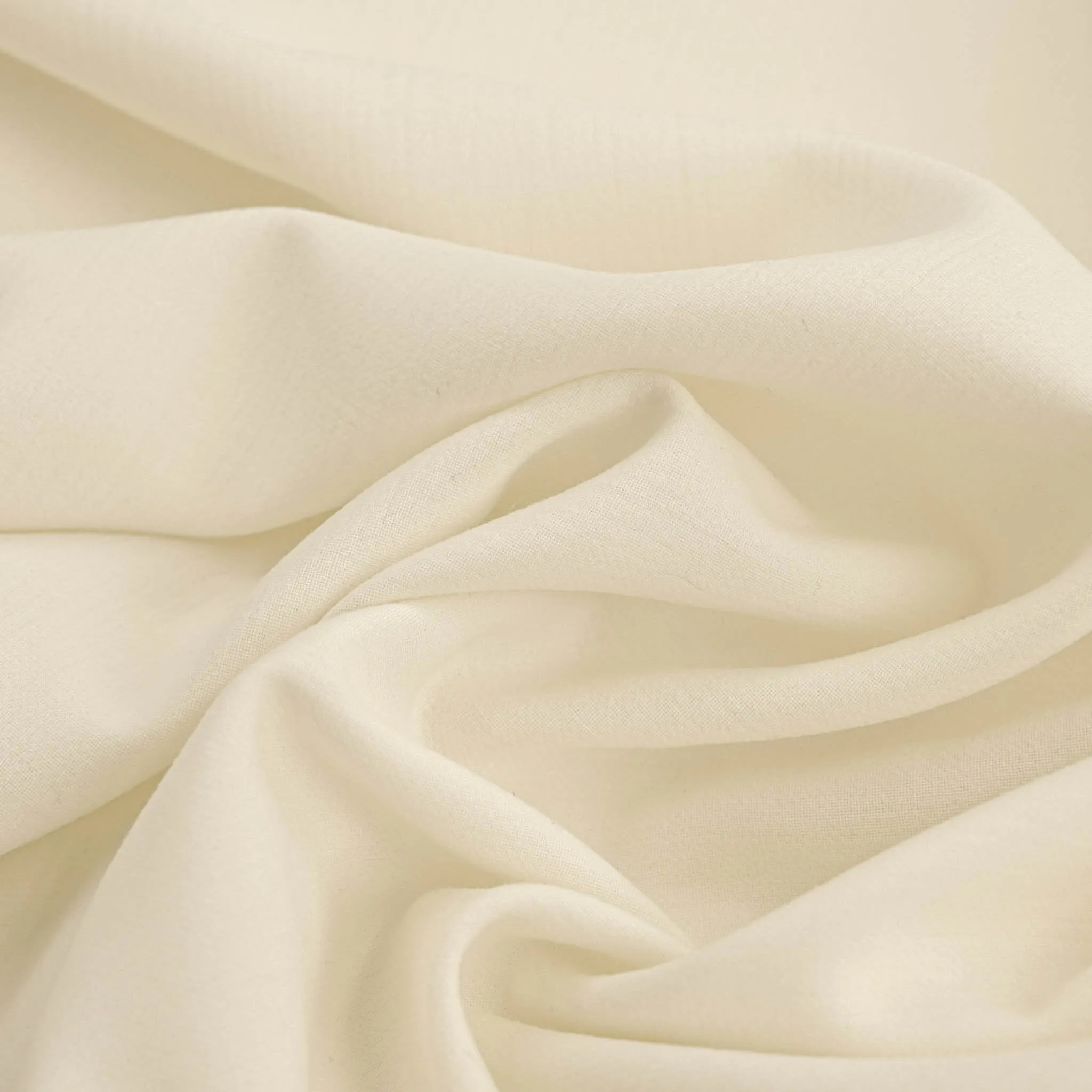 Ivory Double Gauze Fabric 97427