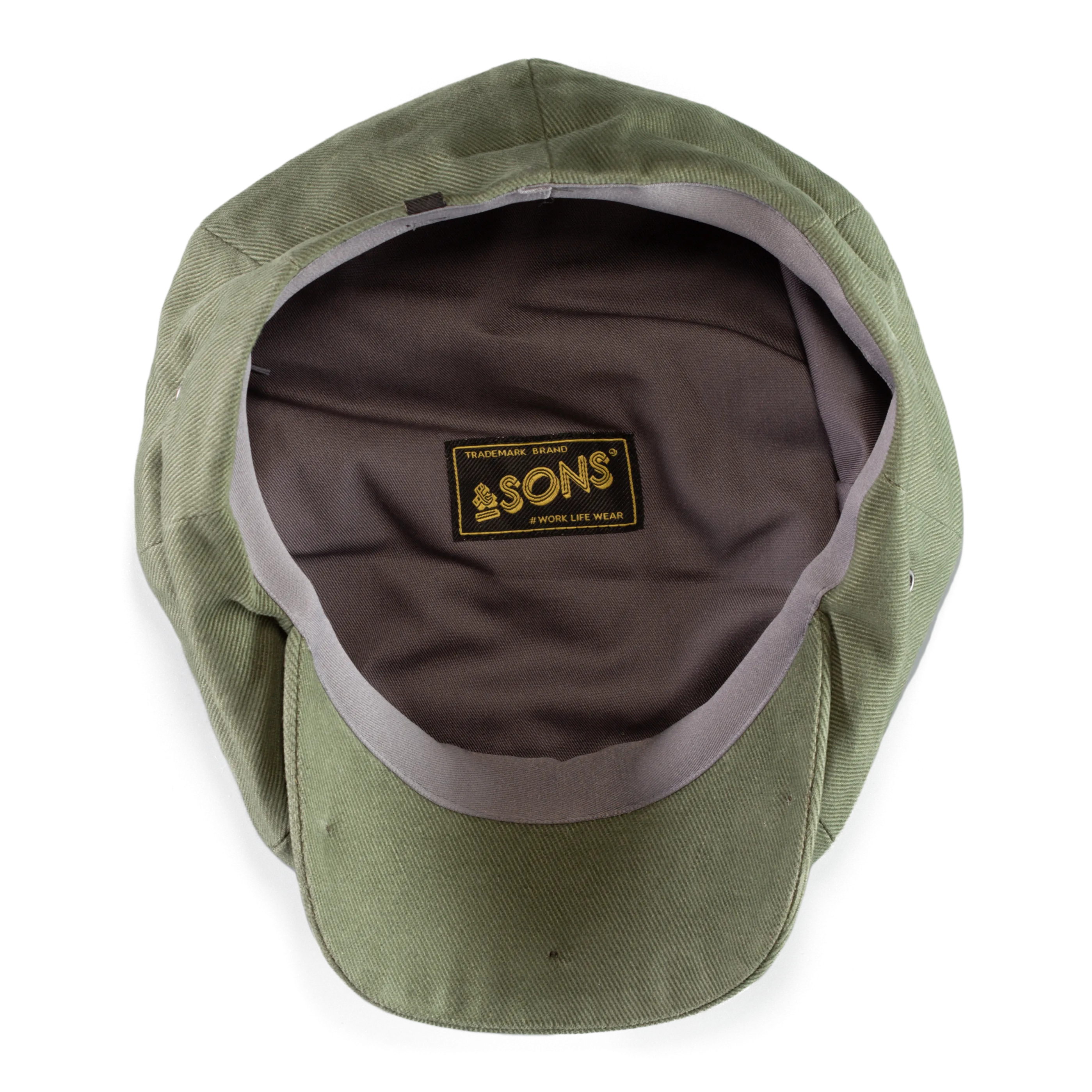 Jackson Baker Boy Cap - Army Green