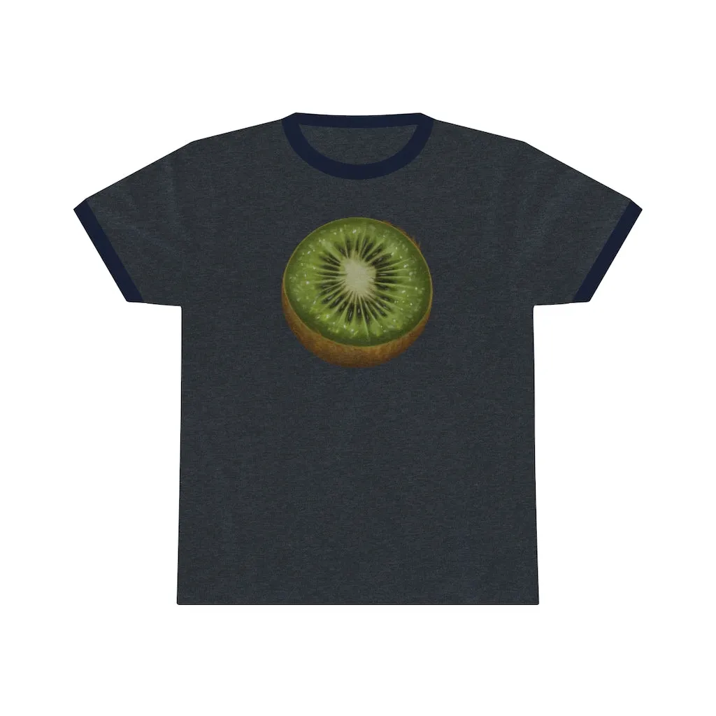 Kiwi Unisex Ringer Tee