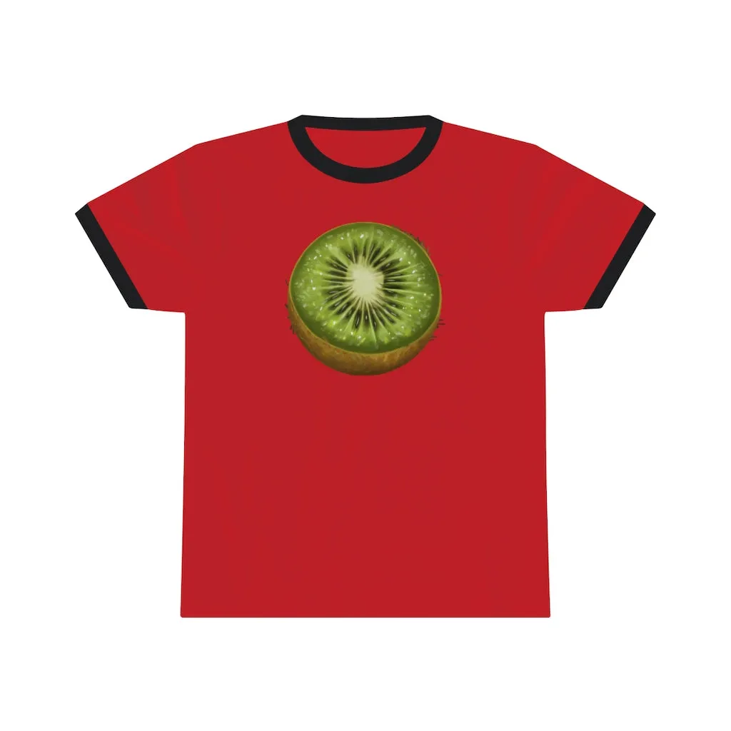 Kiwi Unisex Ringer Tee