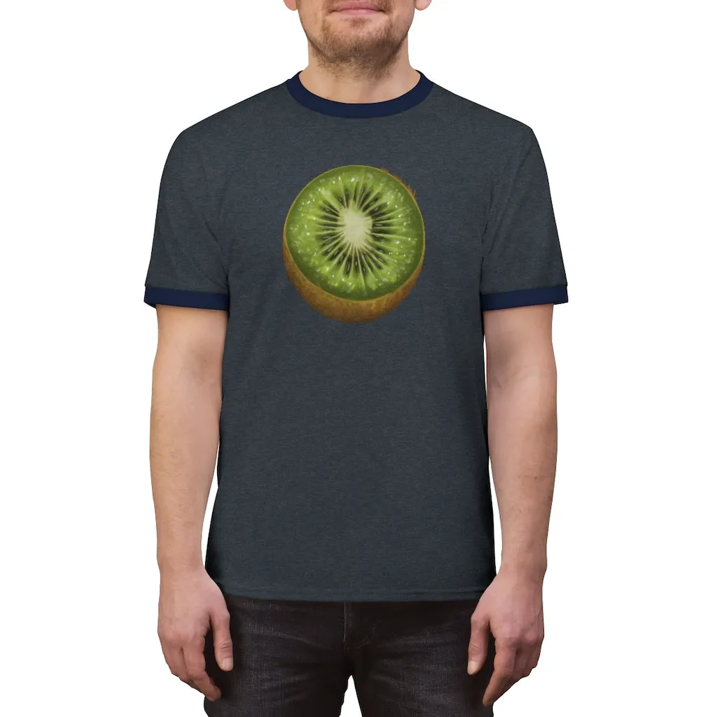 Kiwi Unisex Ringer Tee