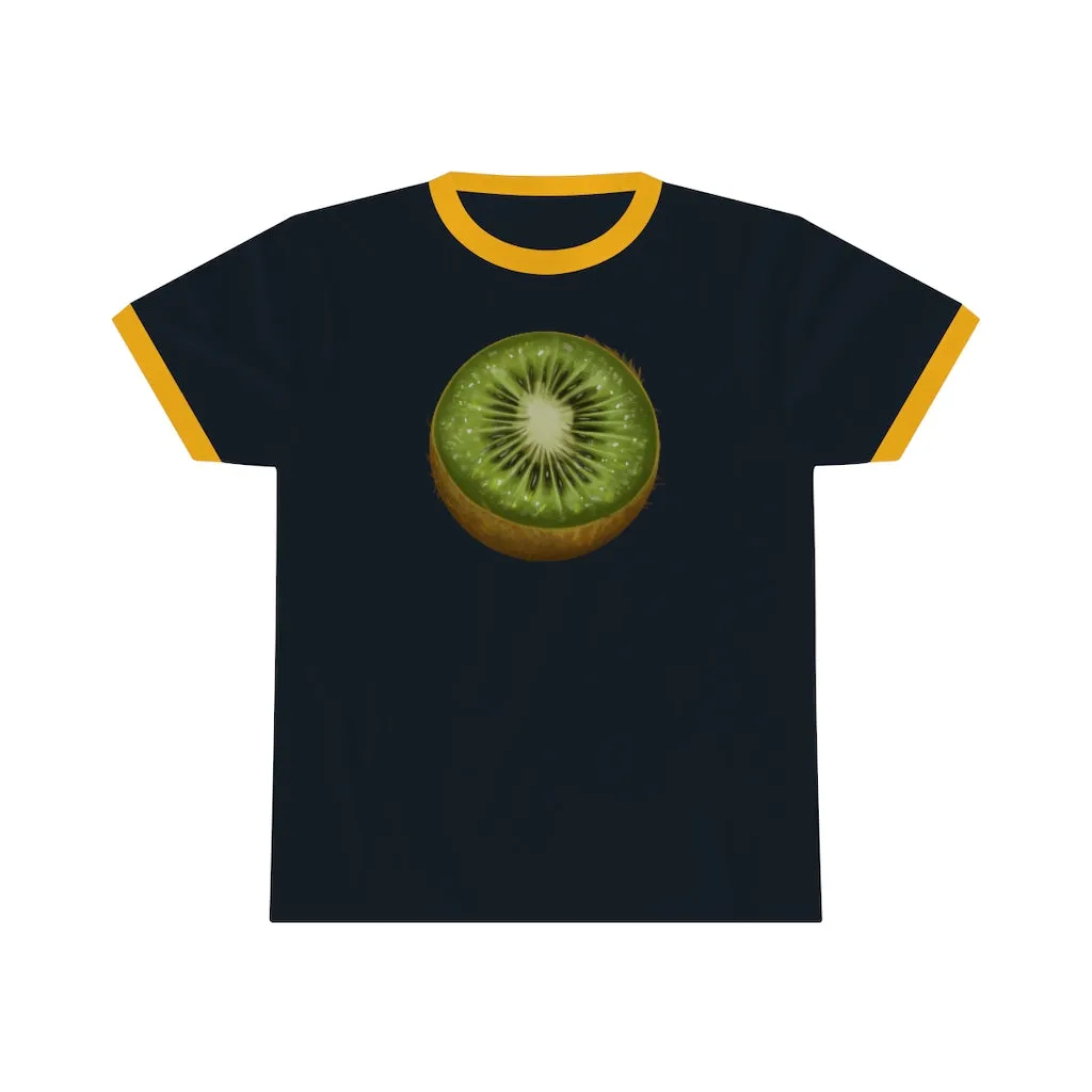 Kiwi Unisex Ringer Tee