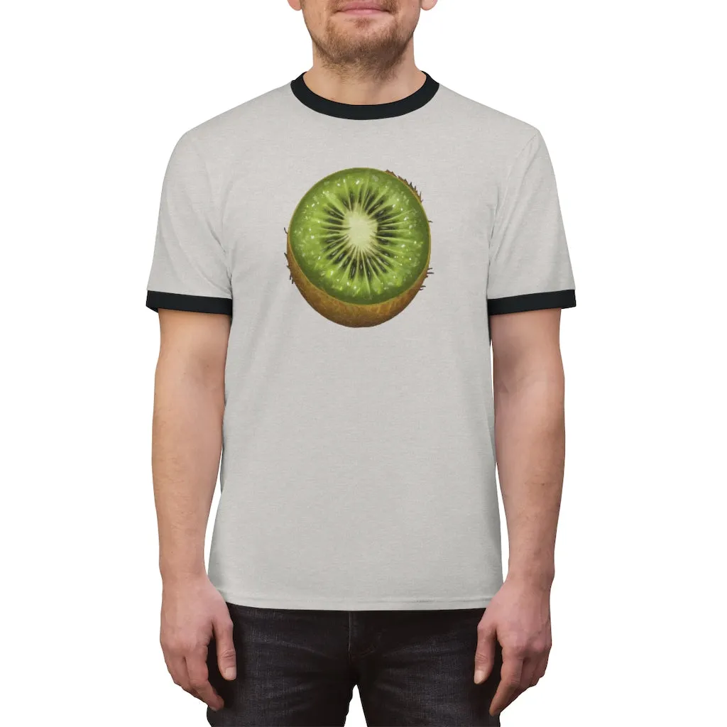 Kiwi Unisex Ringer Tee