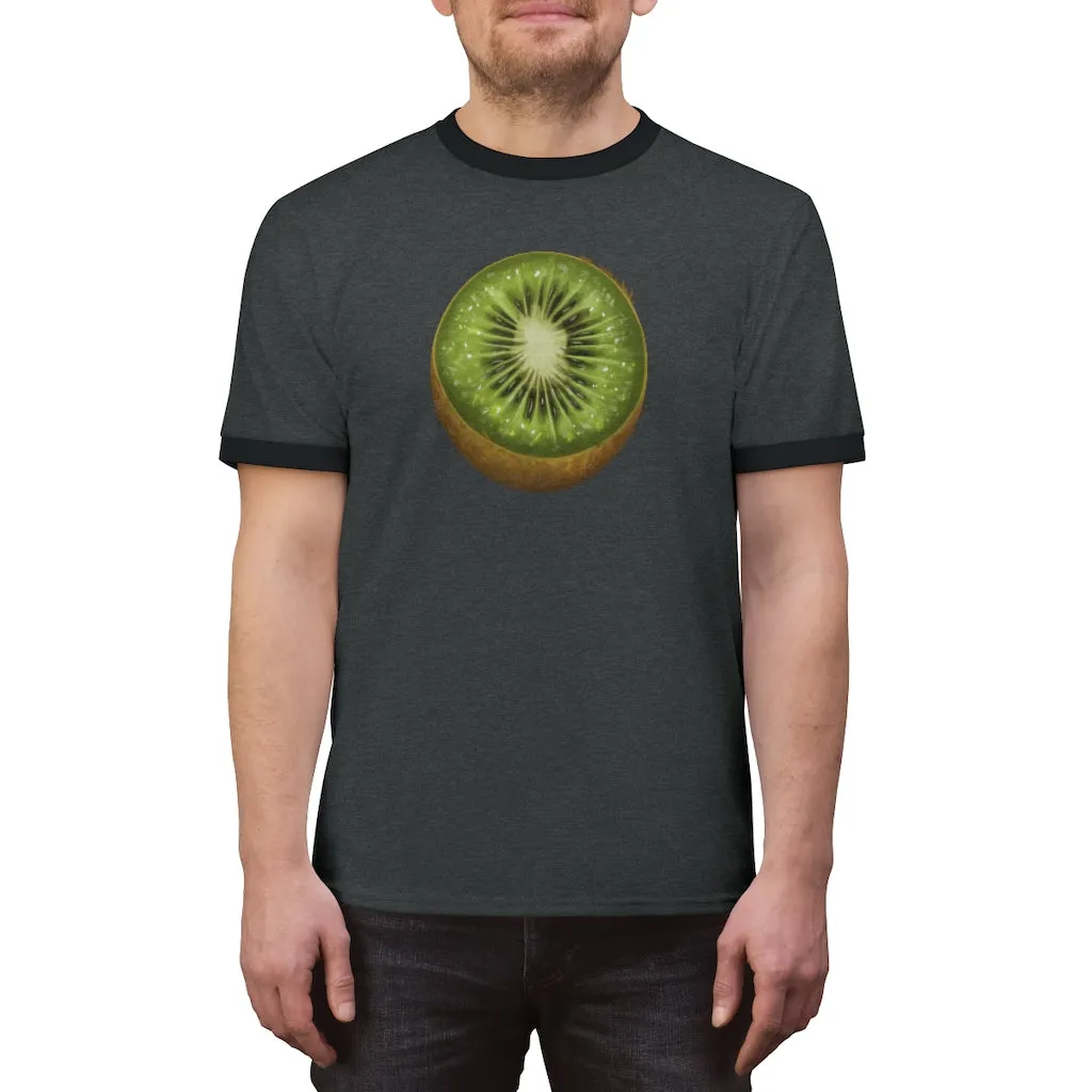 Kiwi Unisex Ringer Tee