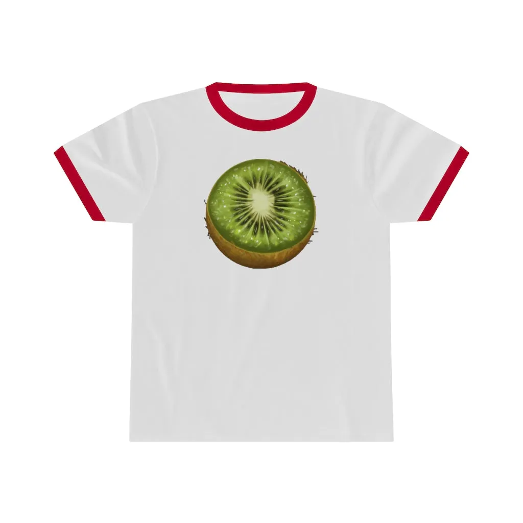 Kiwi Unisex Ringer Tee