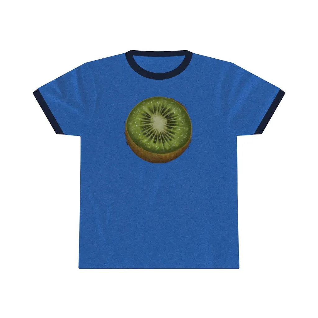 Kiwi Unisex Ringer Tee