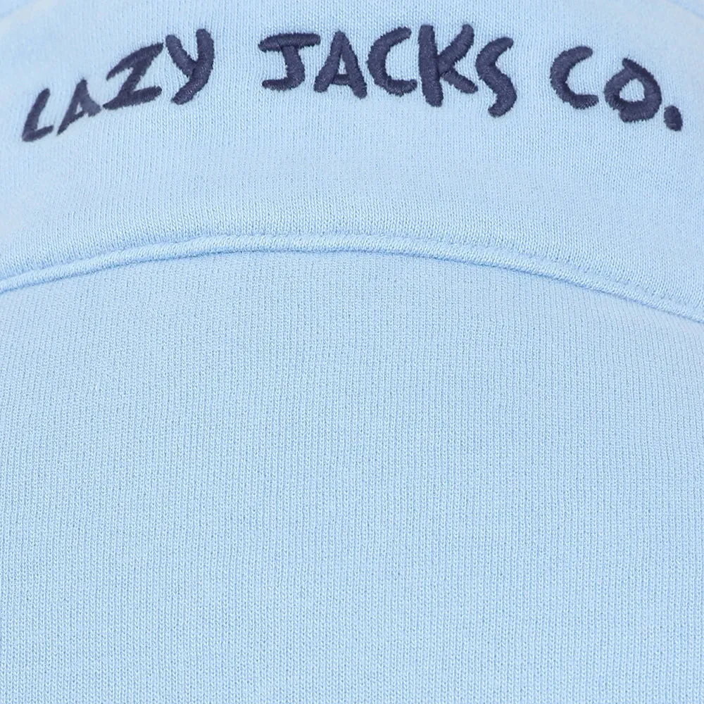 Lazy Jacks Plain Zip Thru Sweatshirt LJ33