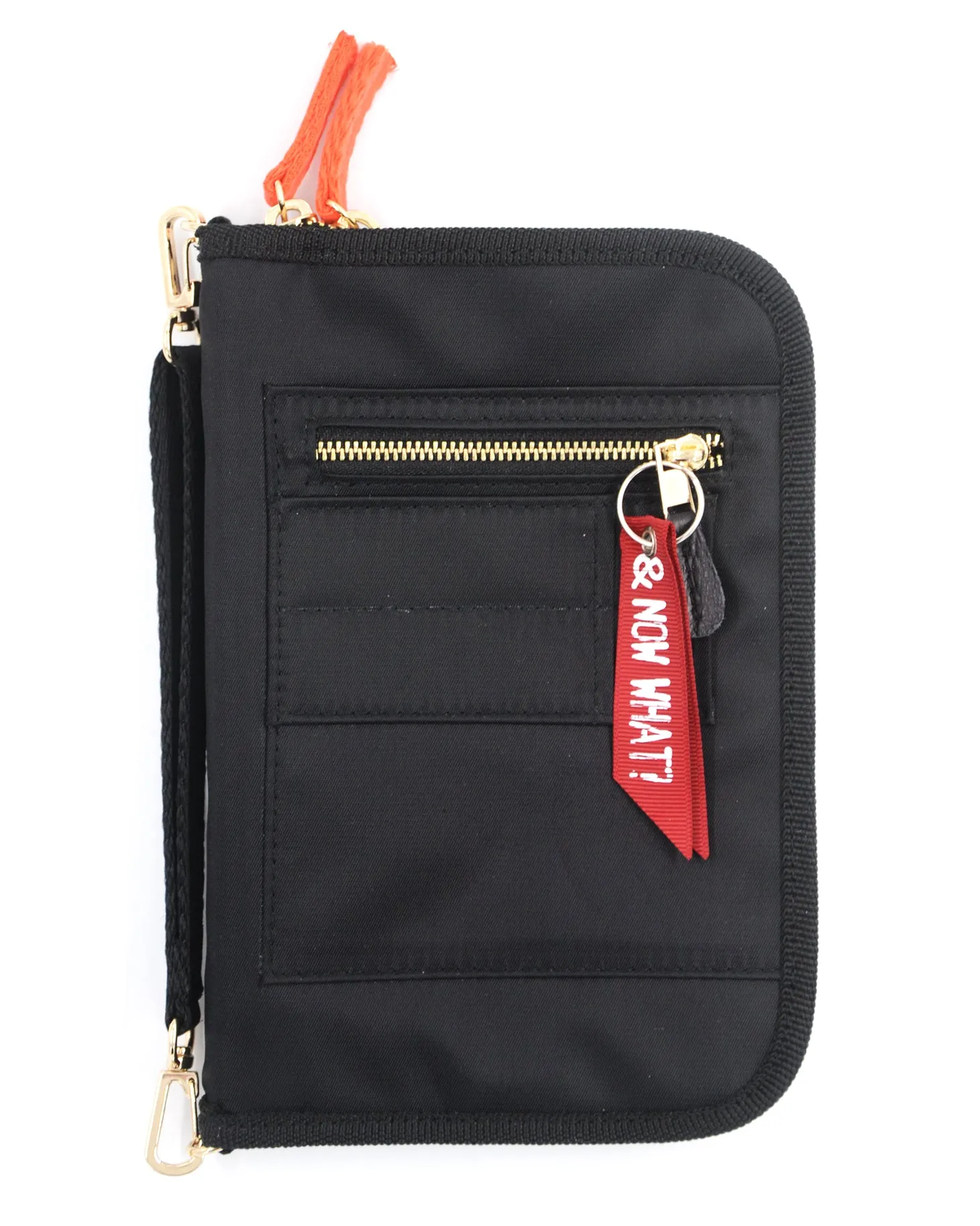 <A 001J> Fungolia MA1 Passport Holder (Black)