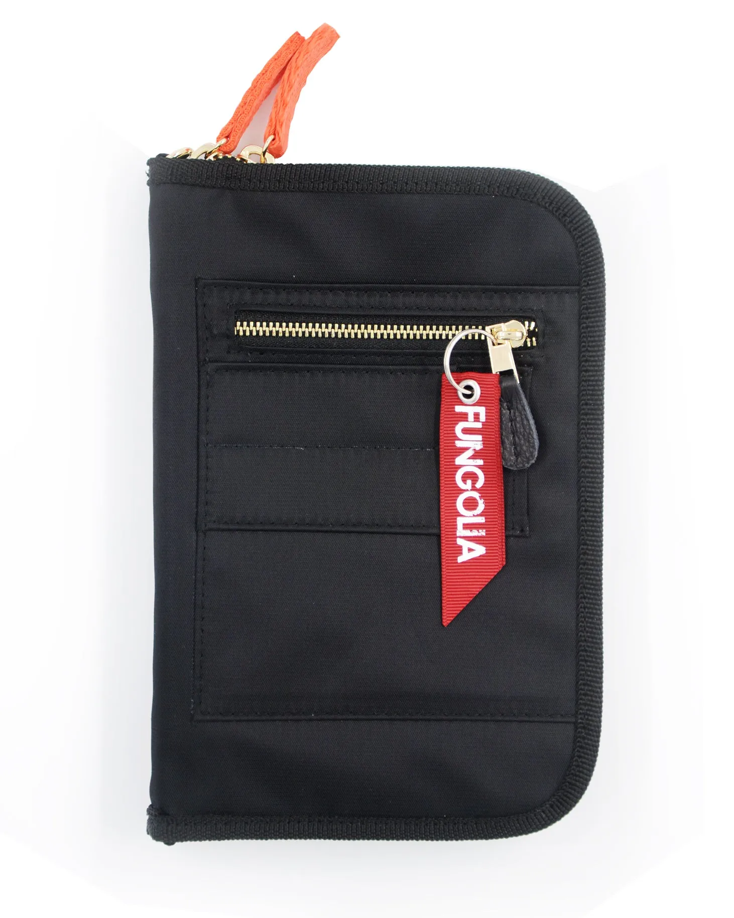 <A 001J> Fungolia MA1 Passport Holder (Black)