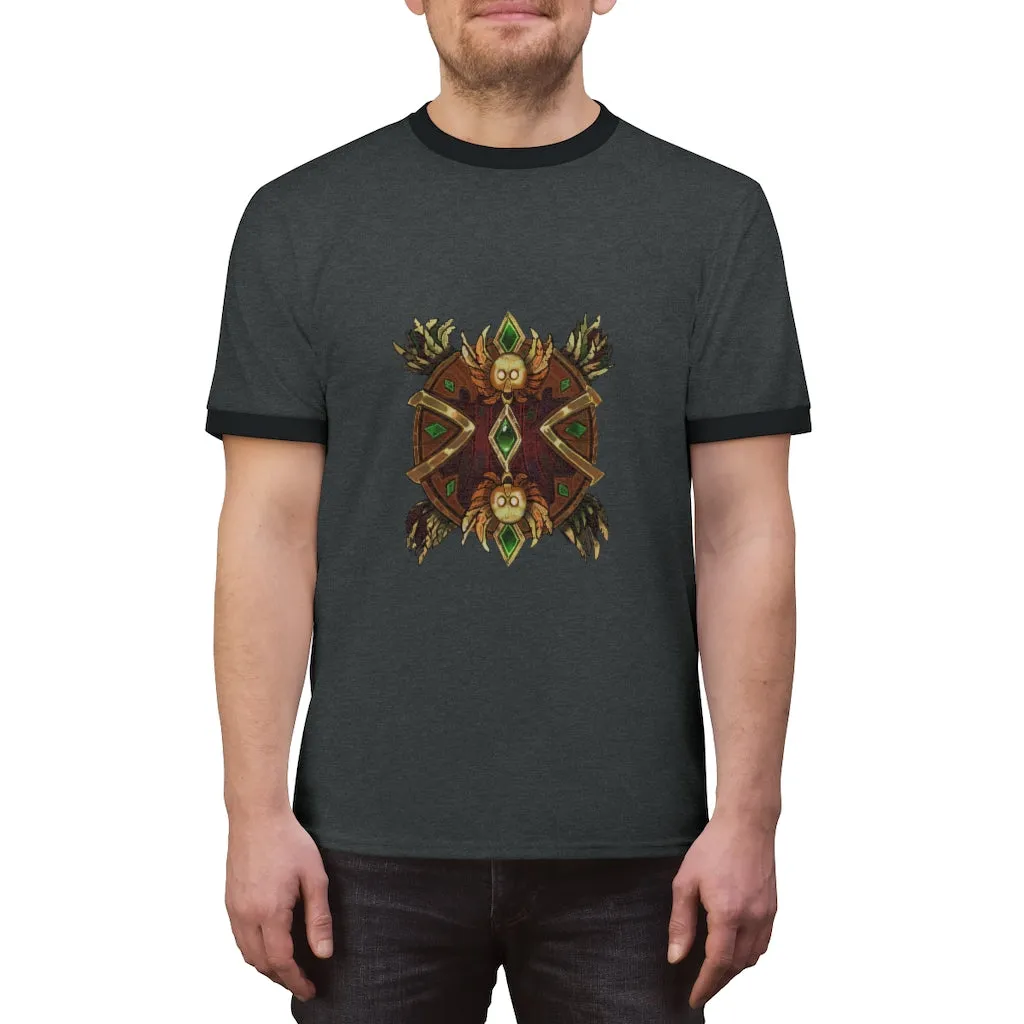 Magic Counter Shield Unisex Ringer Tee