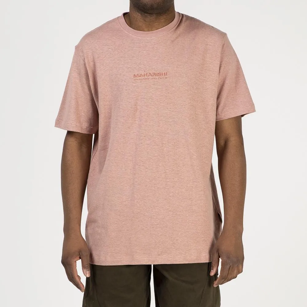 Maharishi Rain Chip Organic T-shirt / Pink Panther