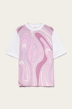 Marmo-Print T-Shirt