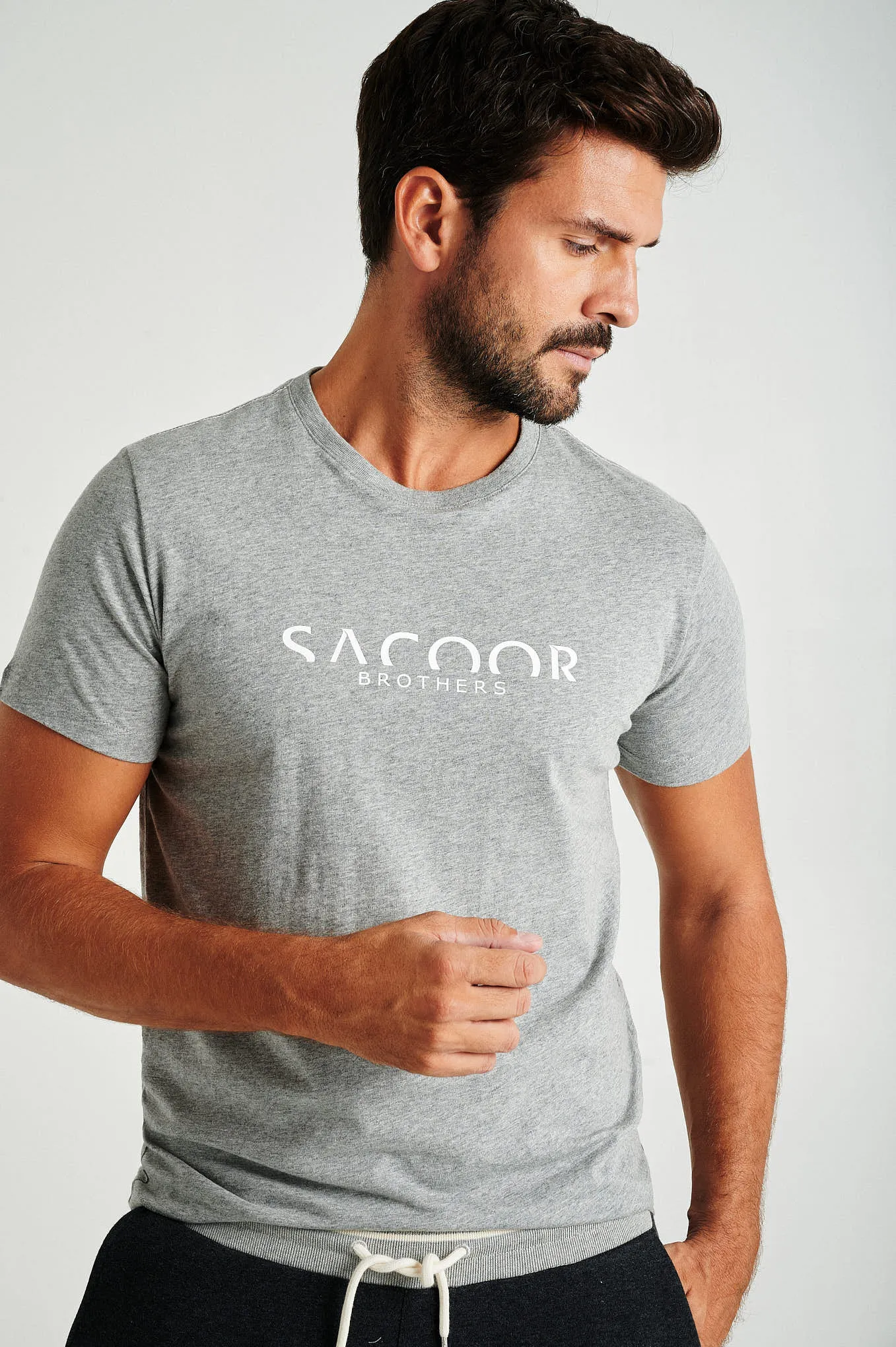 Men's short sleeve t-shirt from organic cotton capsule collection