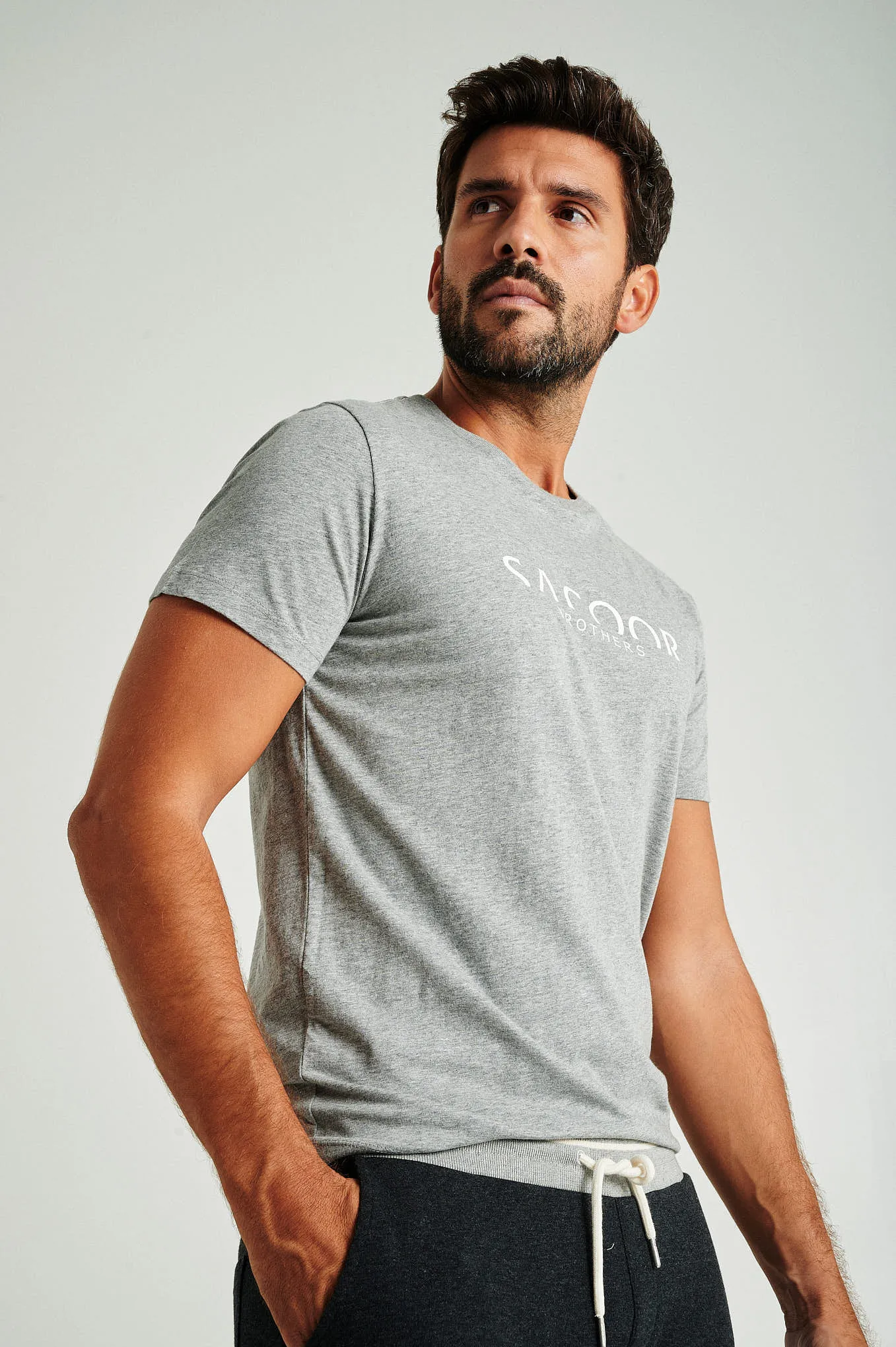 Men's short sleeve t-shirt from organic cotton capsule collection