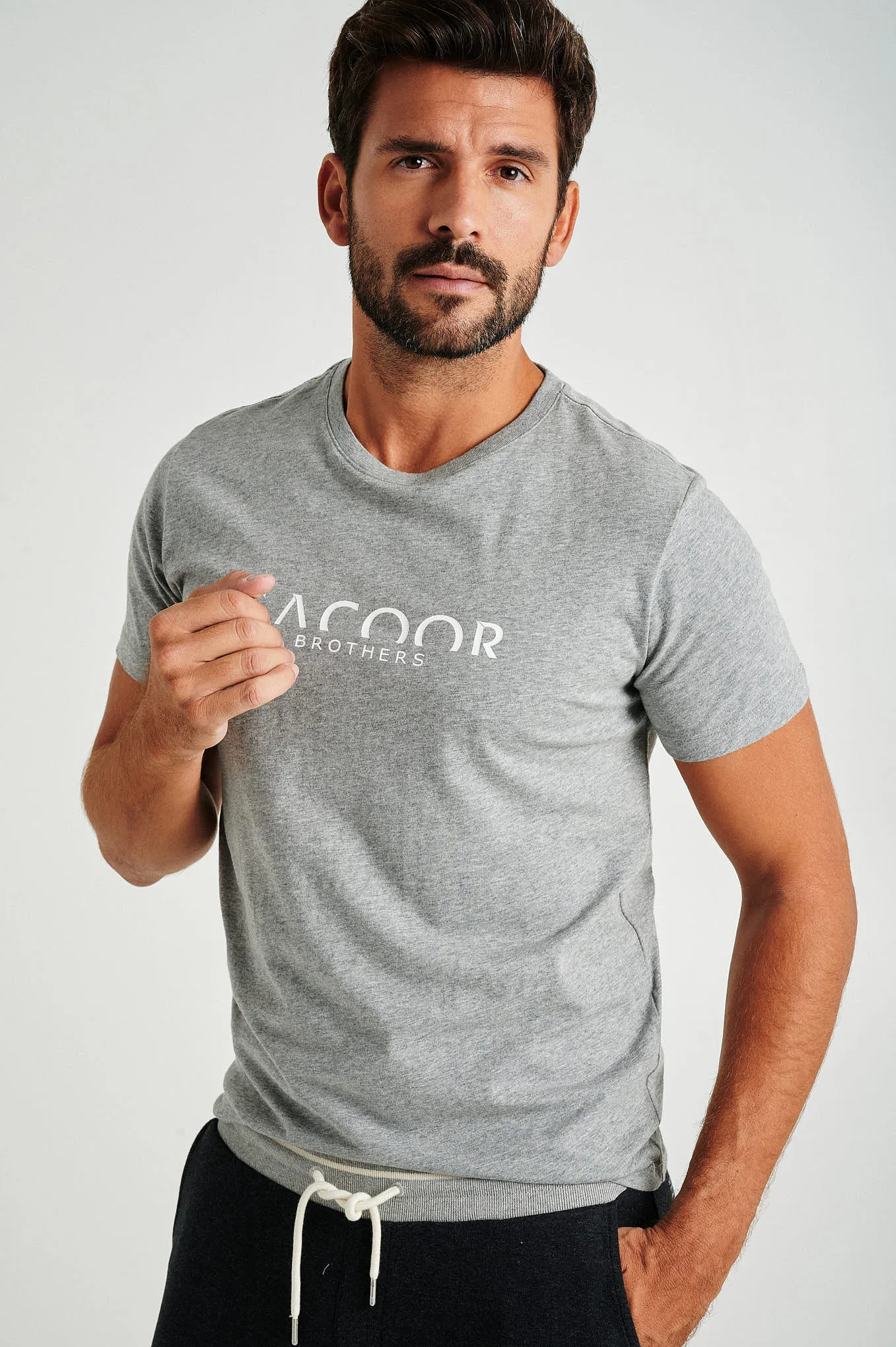 Men's short sleeve t-shirt from organic cotton capsule collection