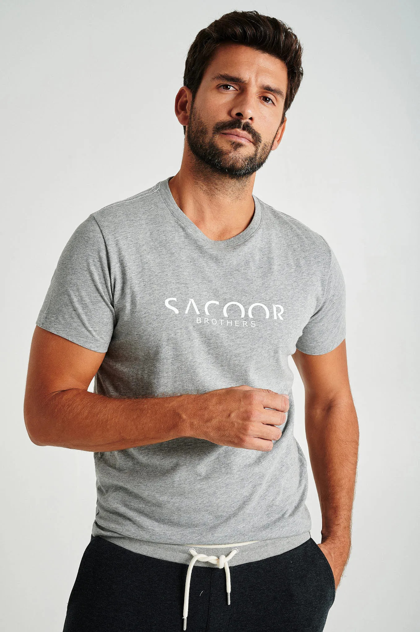 Men's short sleeve t-shirt from organic cotton capsule collection