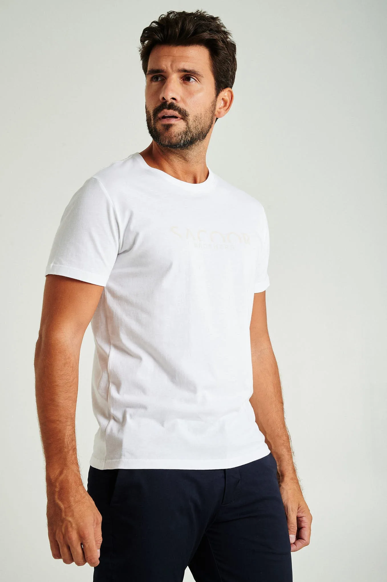 Men's short sleeve t-shirt from organic cotton capsule collection