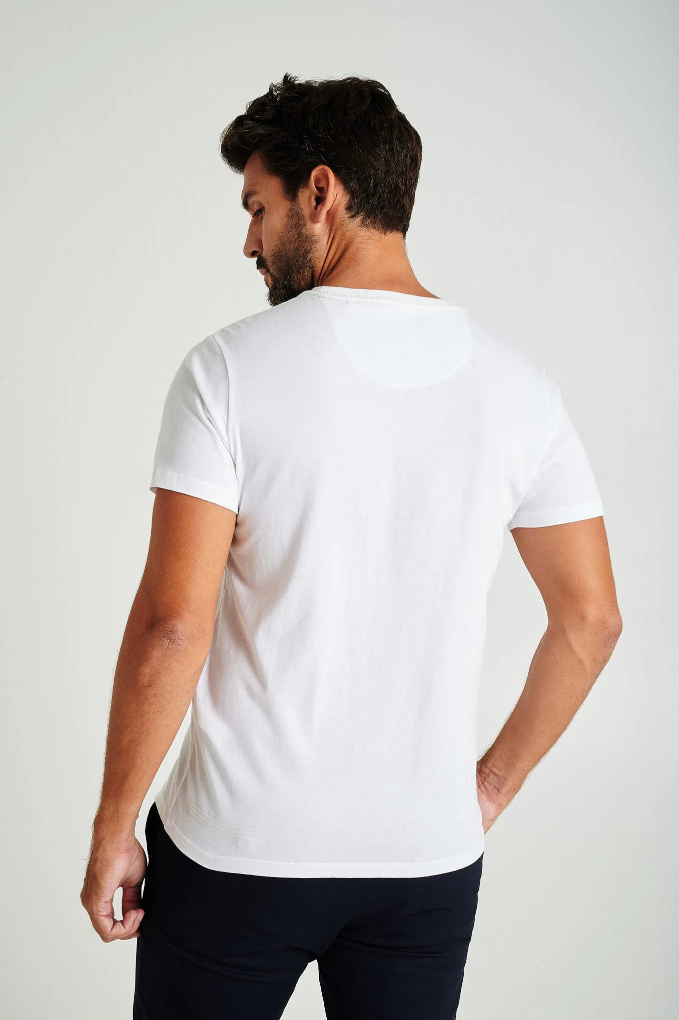 Men's short sleeve t-shirt from organic cotton capsule collection