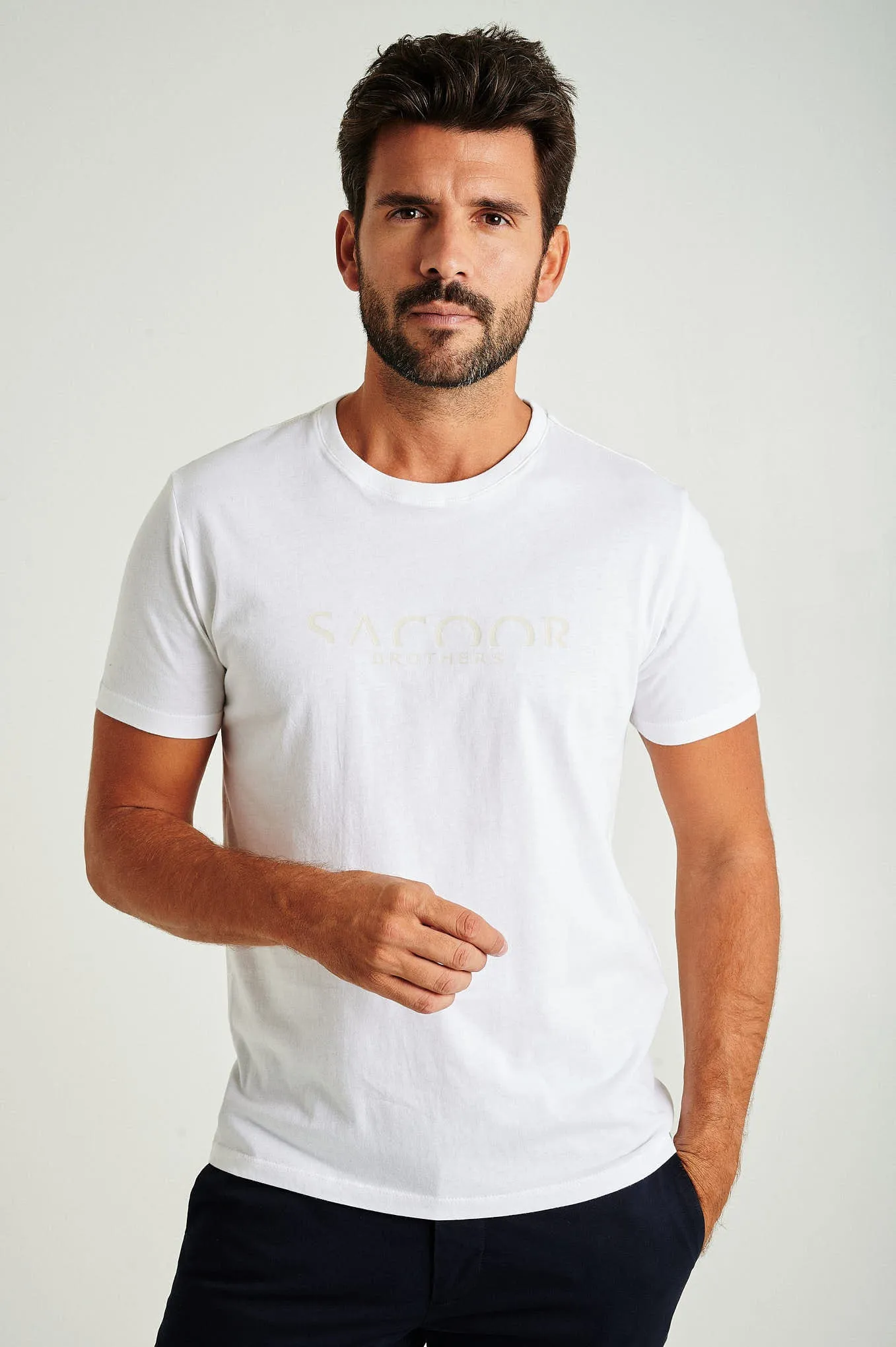 Men's short sleeve t-shirt from organic cotton capsule collection