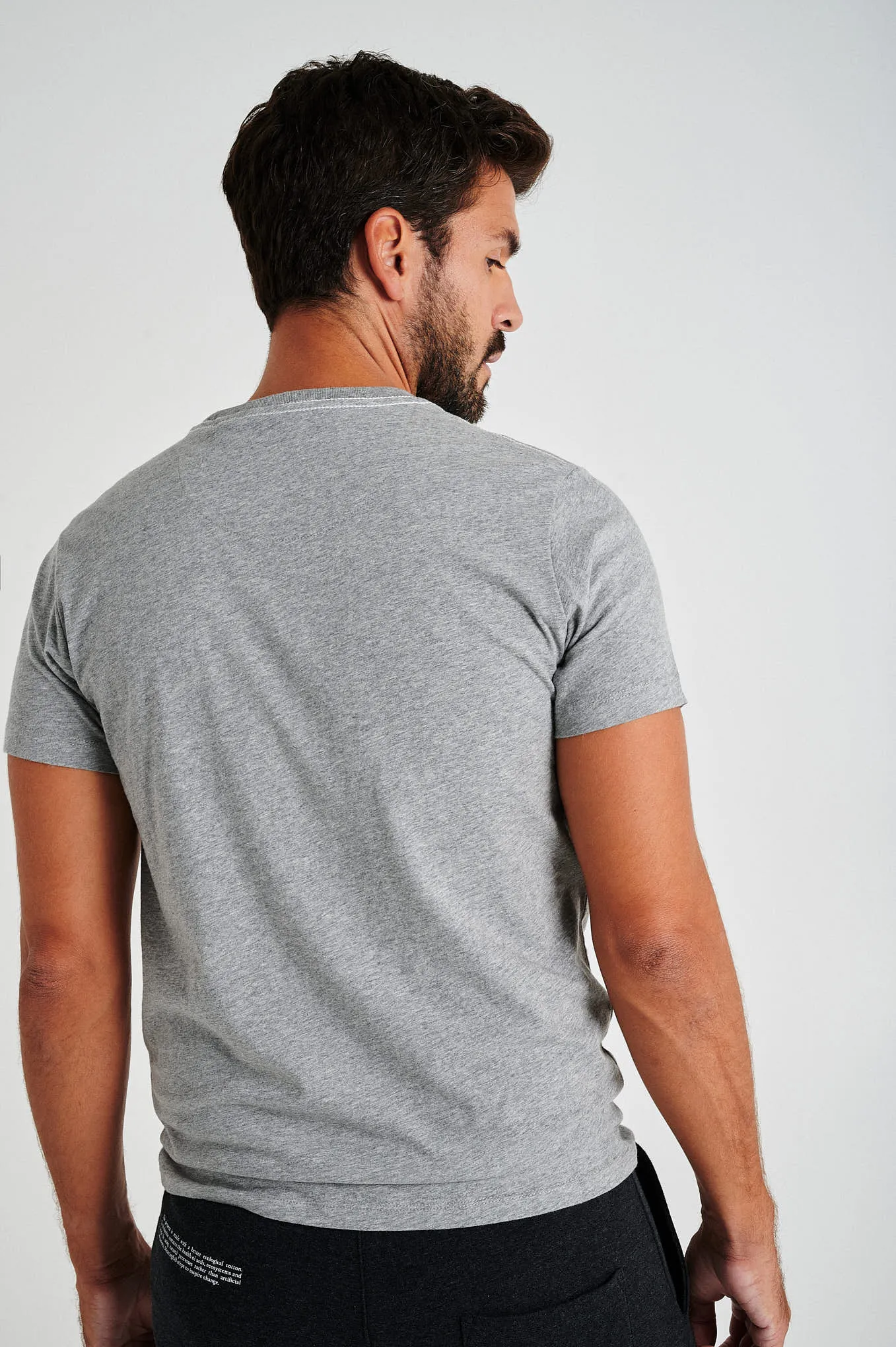 Men's short sleeve t-shirt from organic cotton capsule collection