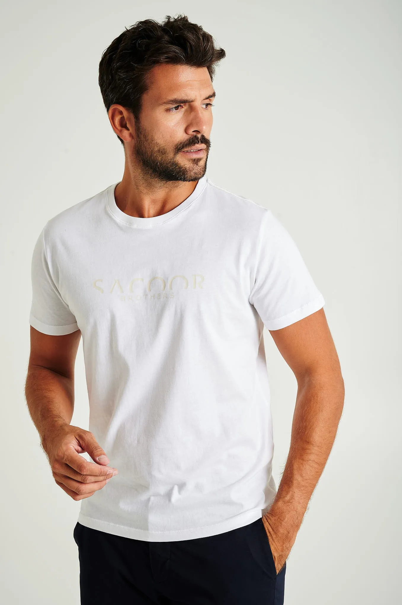 Men's short sleeve t-shirt from organic cotton capsule collection