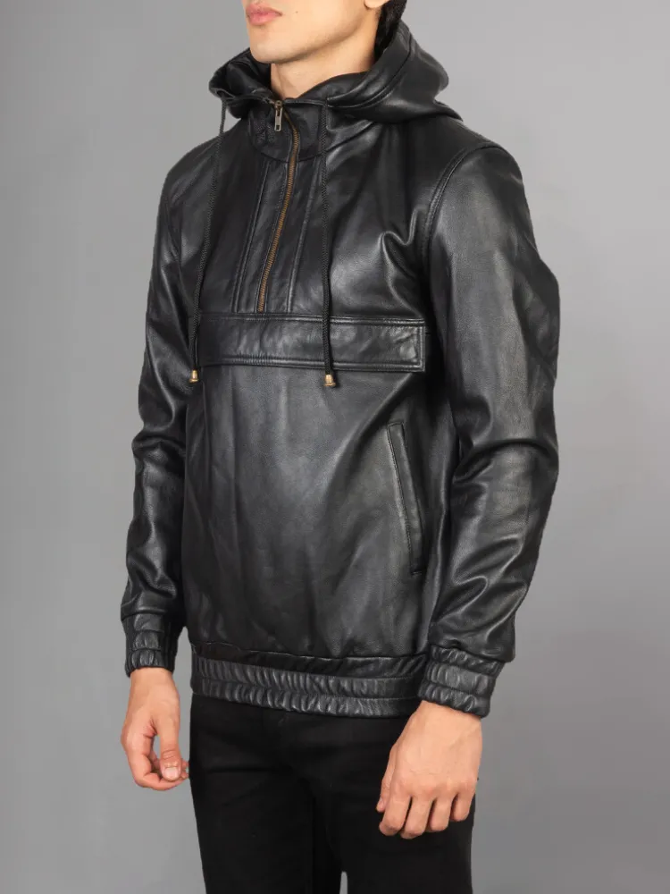 Mens Stylish Brown Leather Jacket