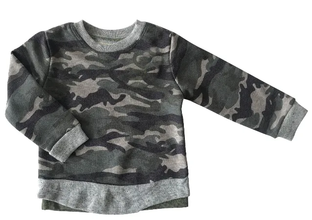 Miki Miette - Dexter Camo Sweatshirt in Harlem