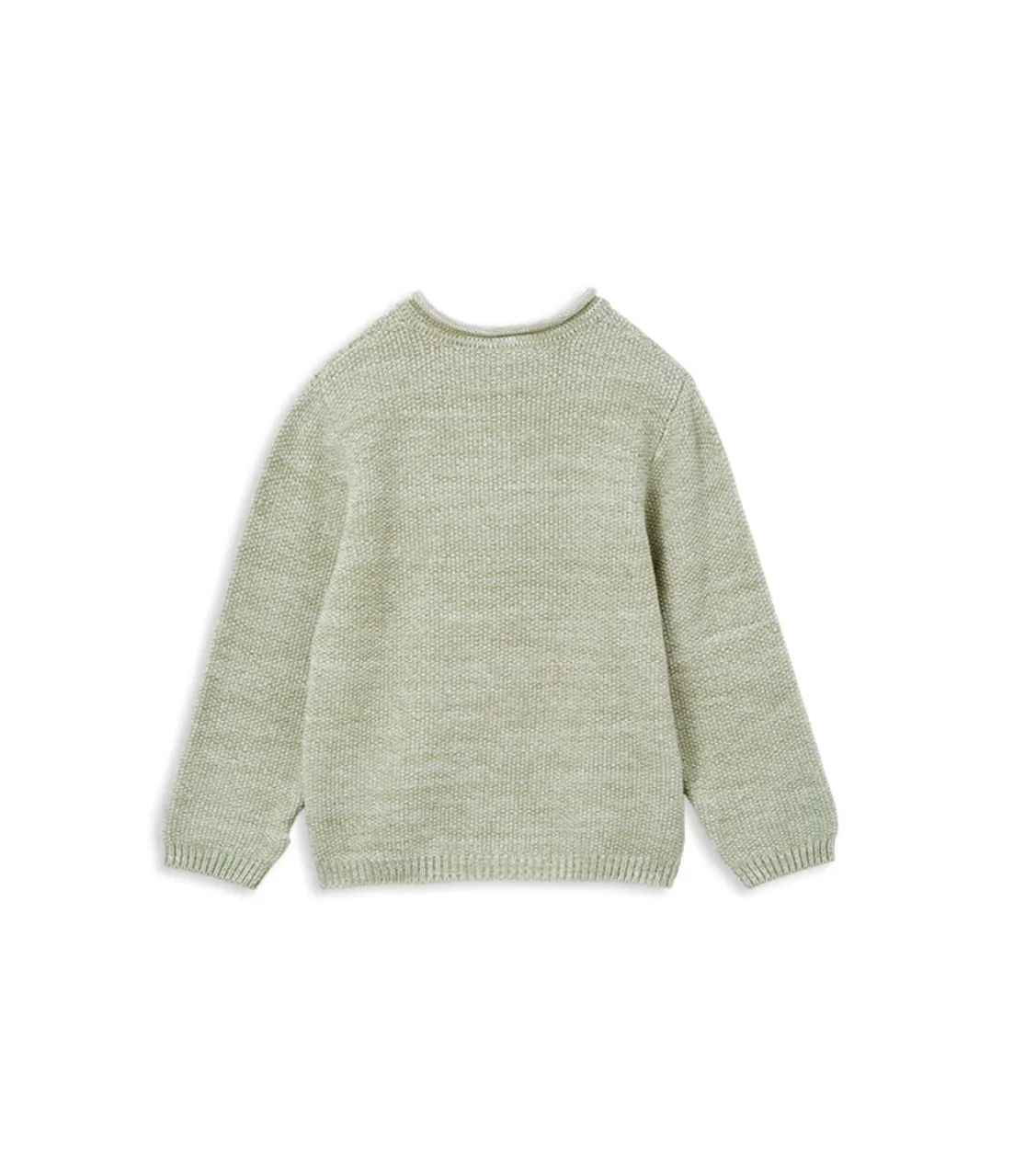 MILKY Olive Knit Henley