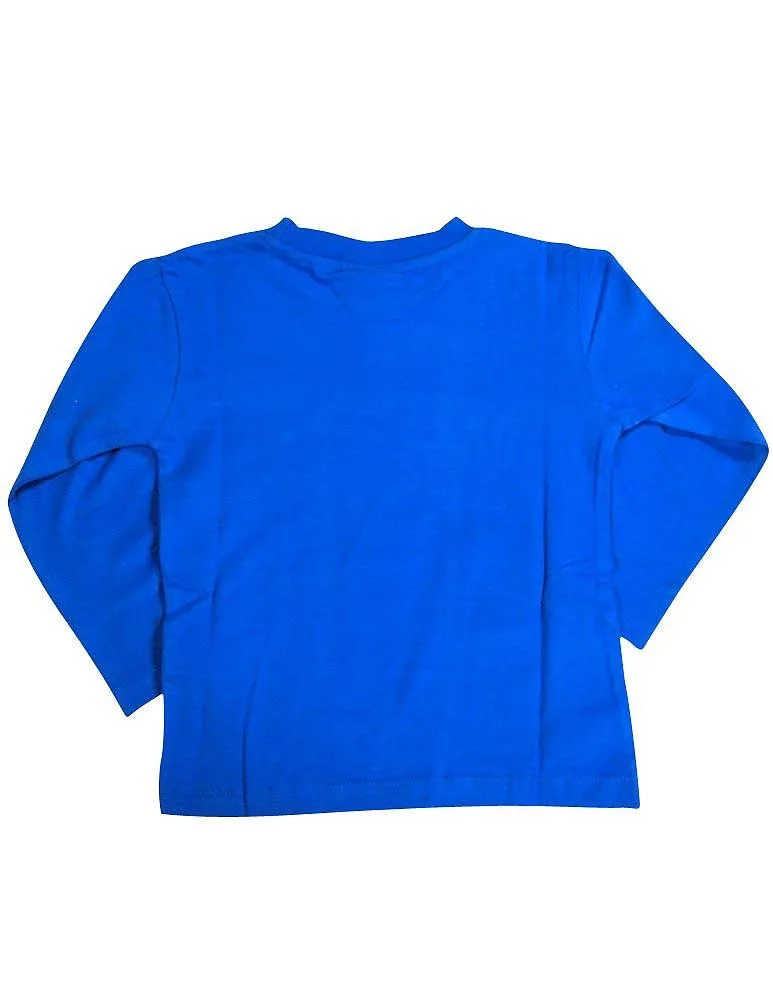 Mish Toddler & Little Boys Long Sleeve Graphic Tee Shirt Top Many Colors SZ 2-7