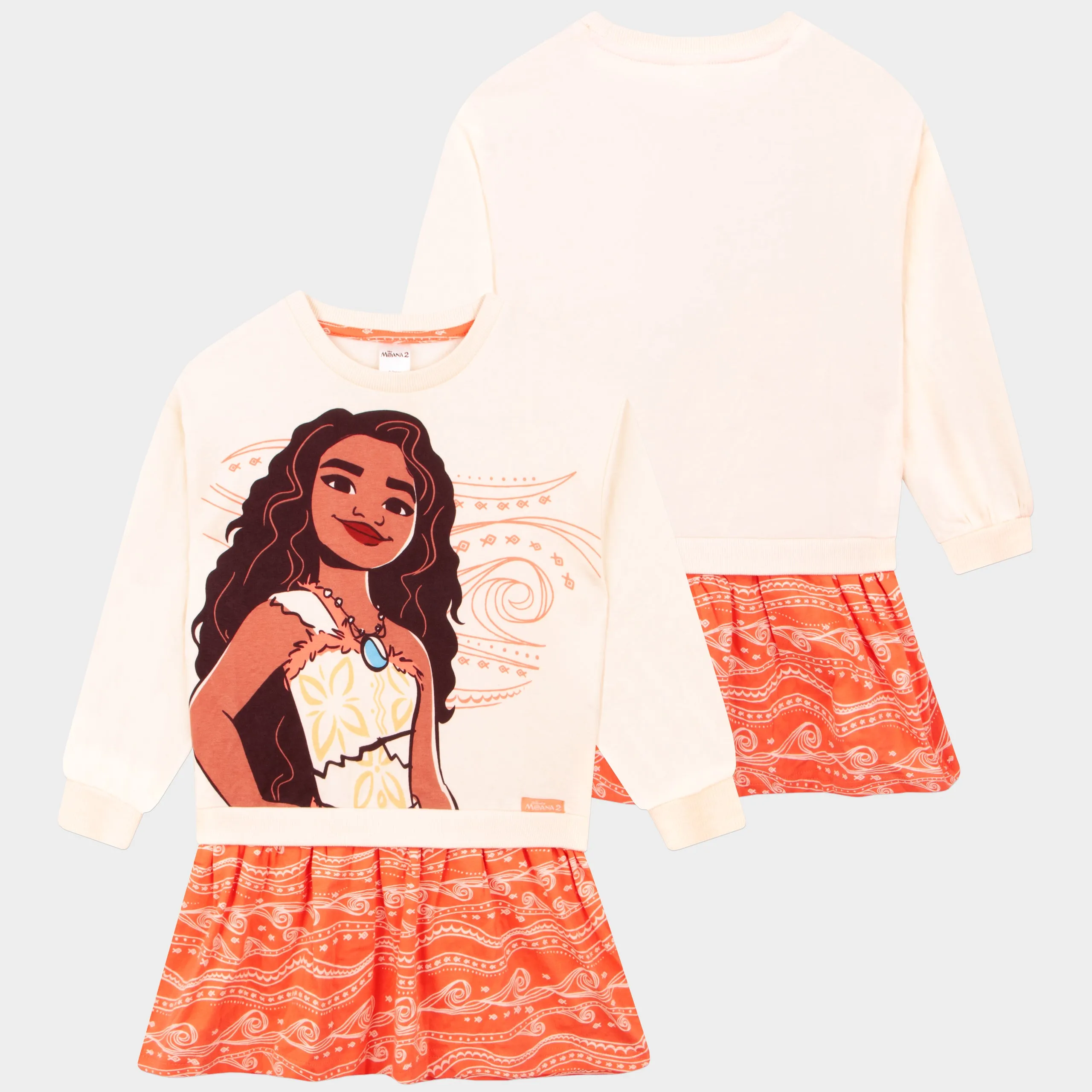 Moana 2 Sweatshirt Dress