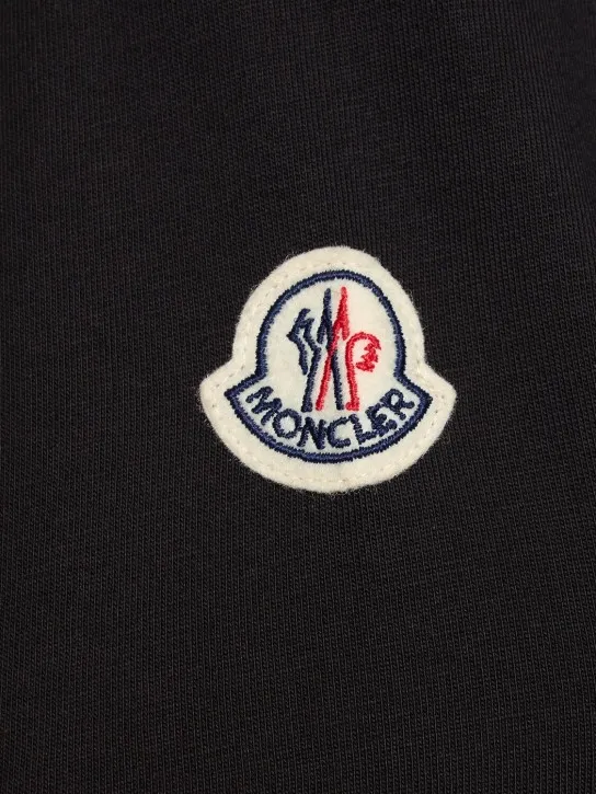 Moncler   Logo cotton jersey t-shirt 