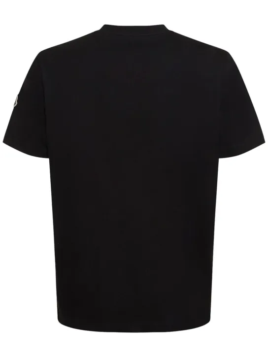 Moncler   Logo cotton jersey t-shirt 