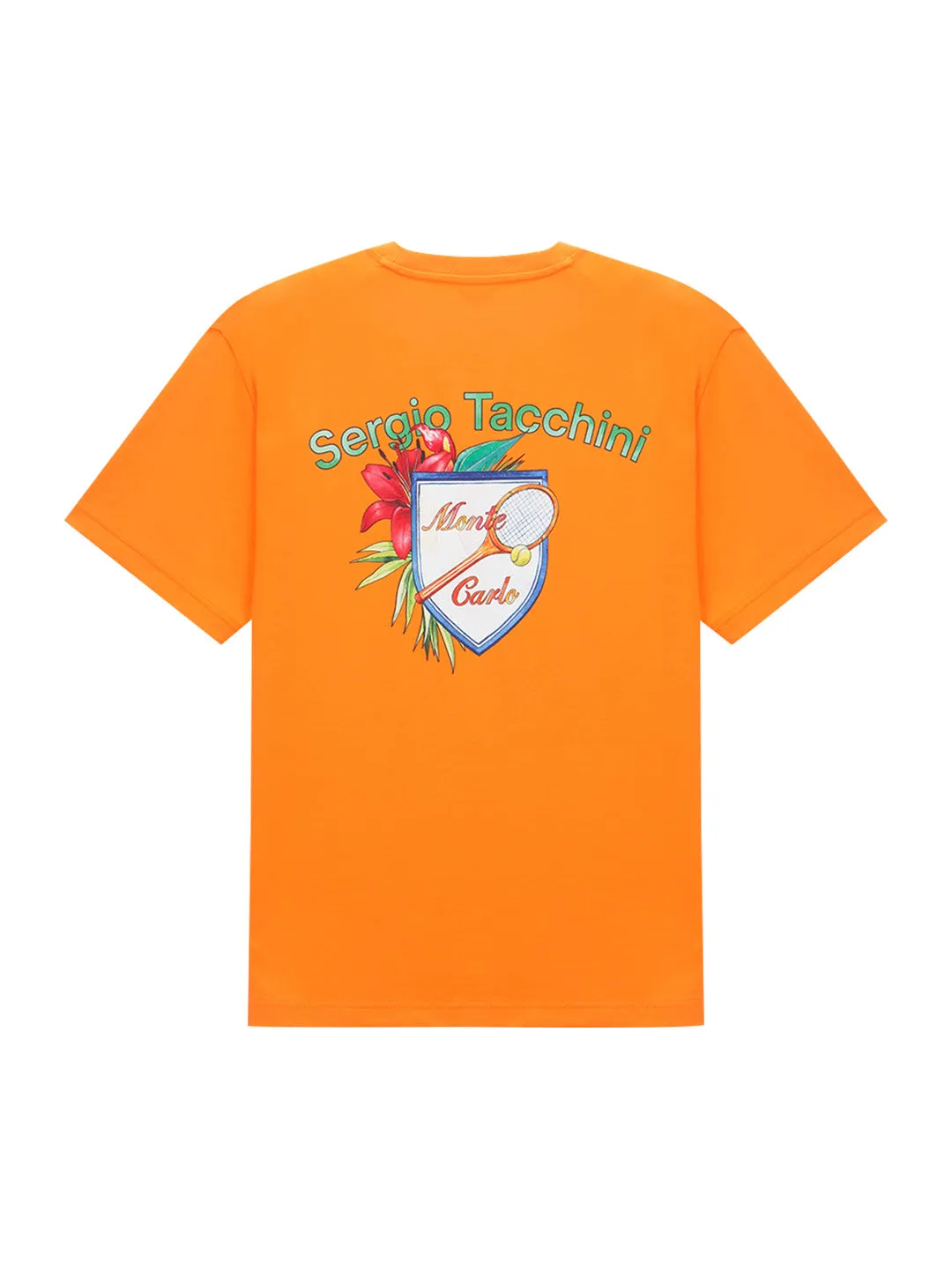 Monte Carlo Artwork T-Shirt- Orange