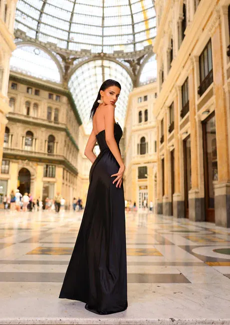 NICOLETTA Anastasia Gown - Black