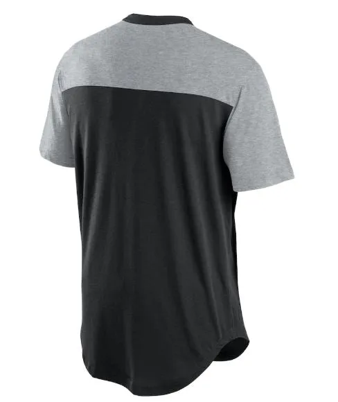 NIKE FADE DRI-FIT HENLEY T SHIRT SAN FRANCISCO GIANTS