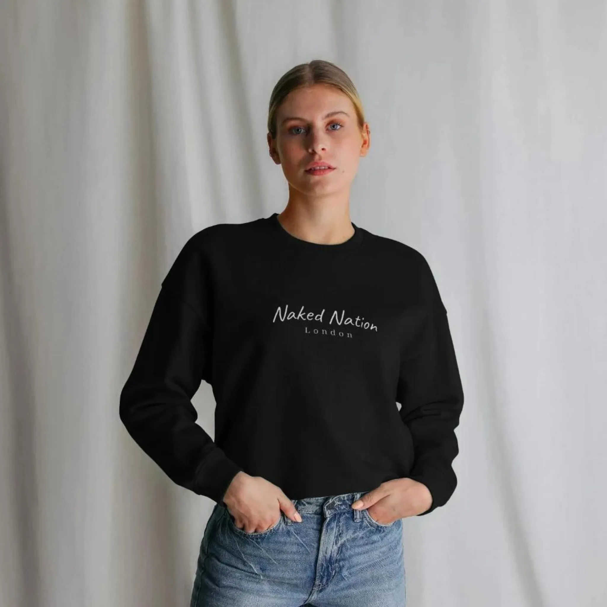 Oversized Jumper for Women, Certified Organic Cotton