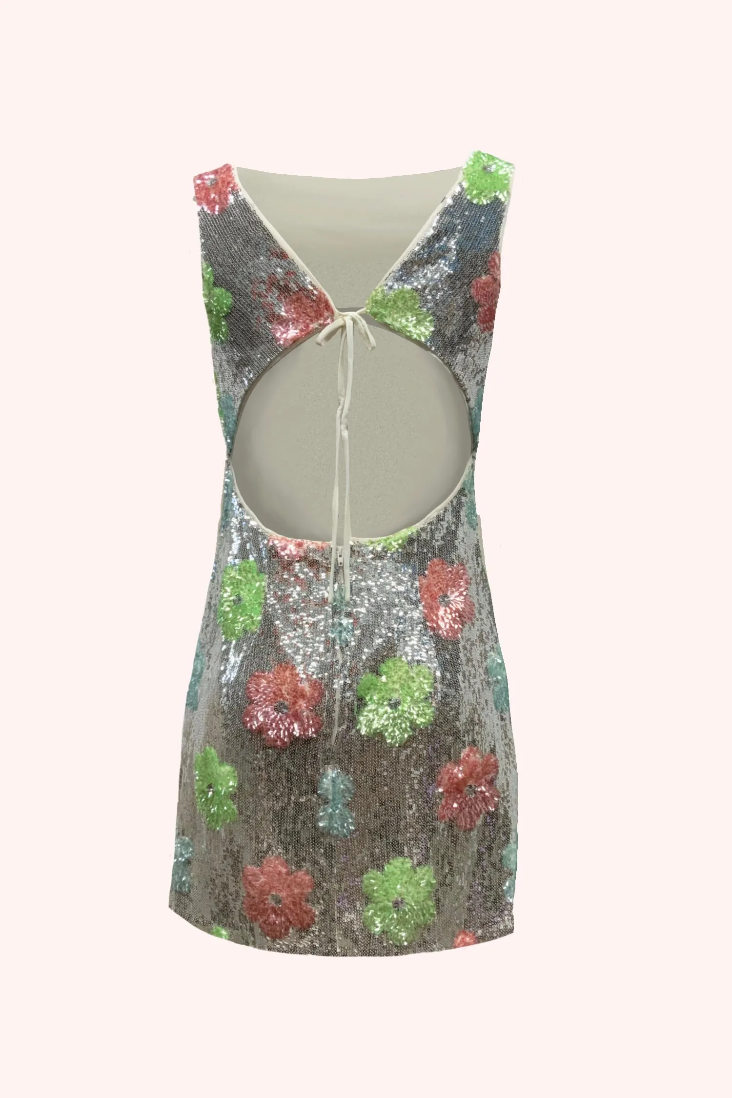 Pastel Posies Sequin Dress