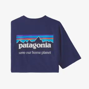 Patagonia Mission Organic T-Shirt - Sound Blue