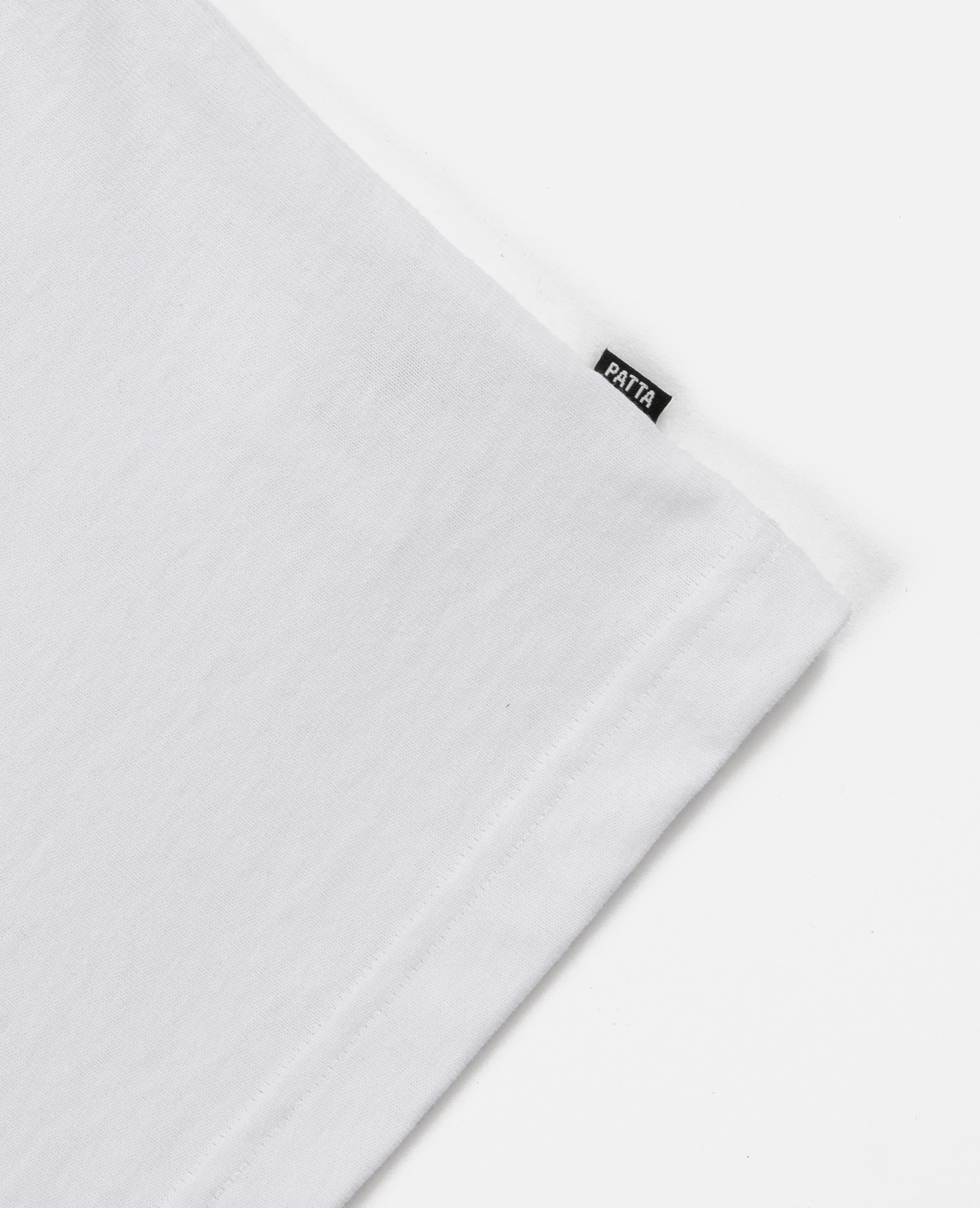 Patta Femme Basic Dress T-Shirt (White)