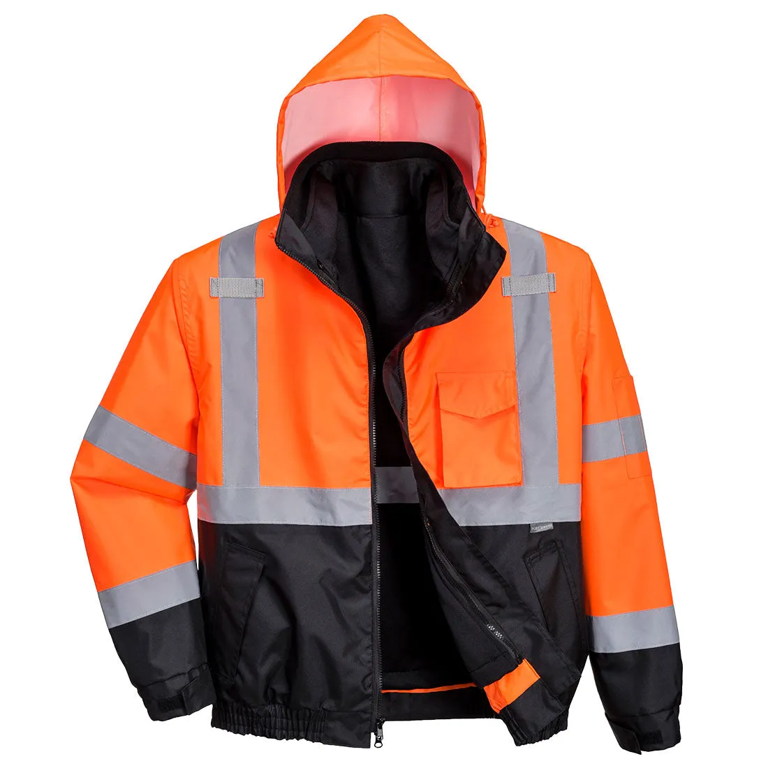 PORTWEST  Hi-Vis Premium 3-in-1 Bomber