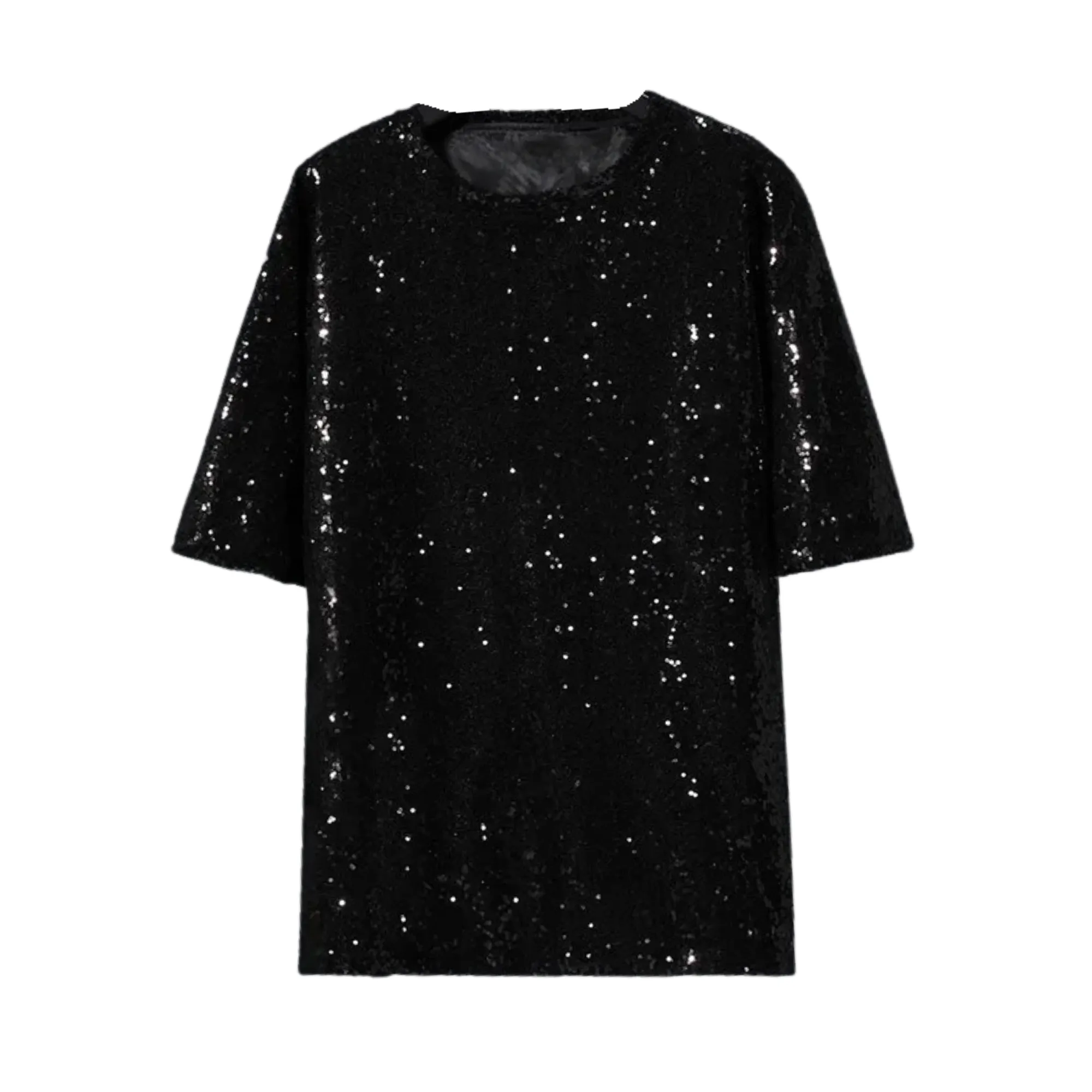 Pre Order:  Dazzle Sequined Loose T-Shirt