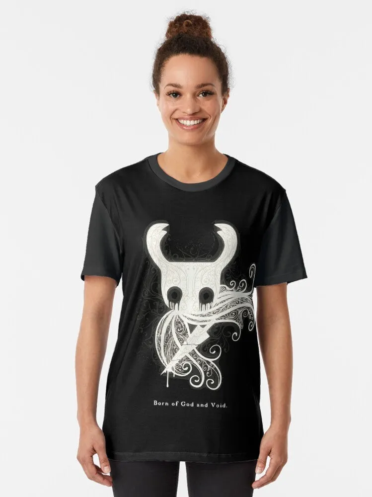 "Born of God and Void" - Hollow Knight Graphic T-Shirt