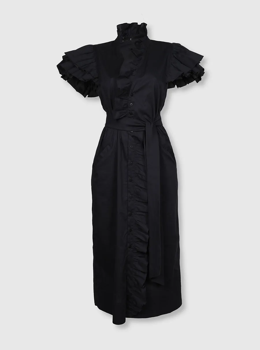 RAQUEL OROZCO Creta Dress - Black