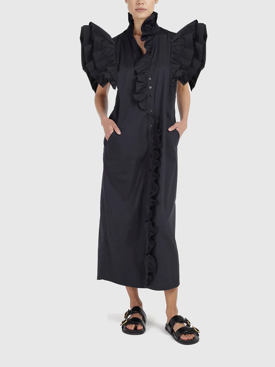 RAQUEL OROZCO Creta Dress - Black