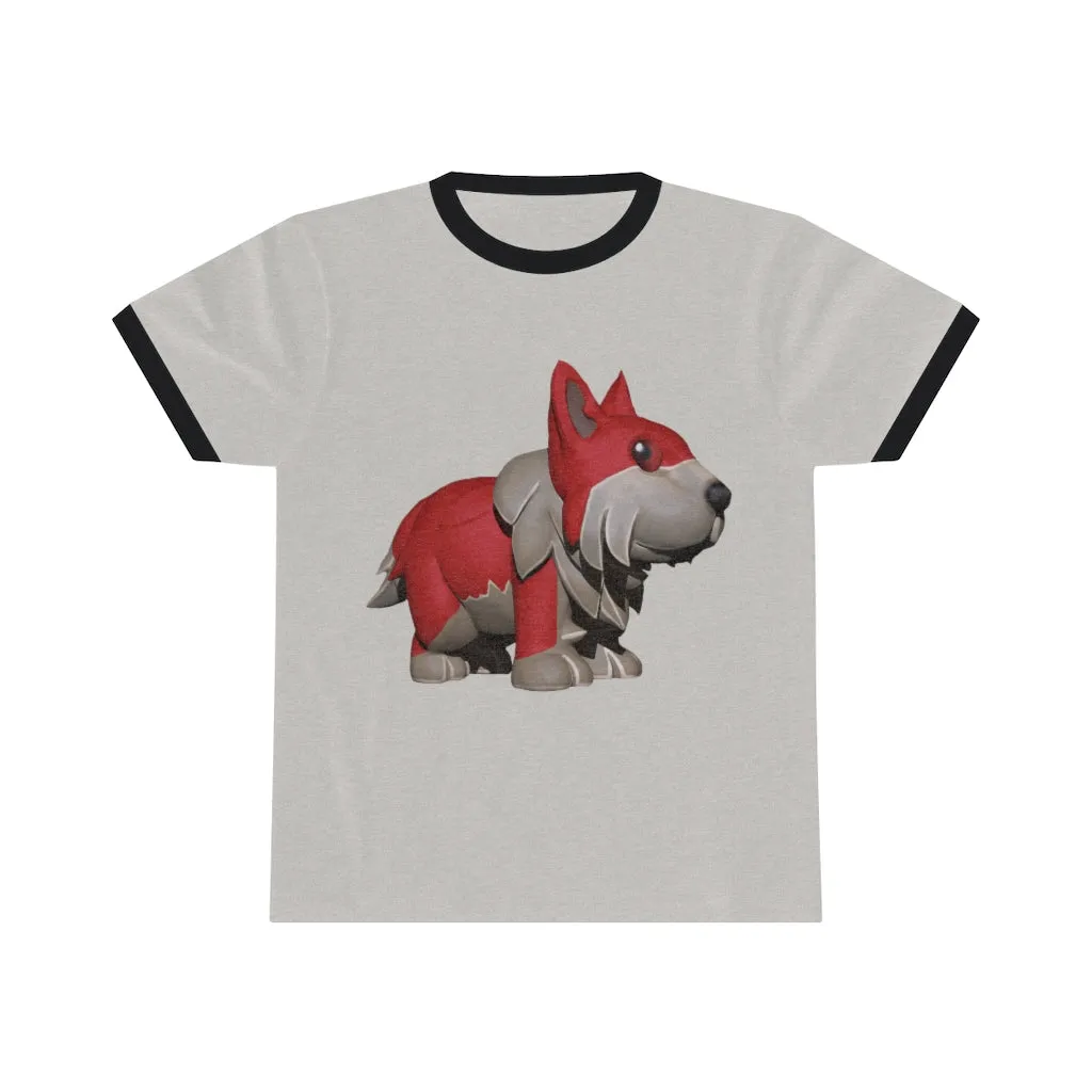 Red Dog Unisex Ringer Tee